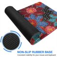 thumbnail image 6 of Long Mouse Pads for Desk,Pioneer Flower Floral Print Pattern Desk Mats on Top Of Desks, Desk Mouse Pad Extra Large with 3mm Non-Slip Base and Stitched Edge for Gaming,Office,Work,Home 47.3"x23.6", 6 of 6