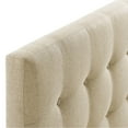 thumbnail image 4 of Ergode Emily Full Upholstered Fabric Headboard - Beige, 4 of 5