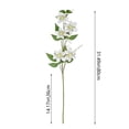 thumbnail image 3 of Artificial Clematis Vine with Flowers, Faux Floral Arrangement for Home Decor, Living Room Wall Dining Table Vase and Shelf Decoration, 3 of 6