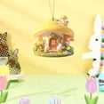 thumbnail image 5 of Easter Acrylic Flat Car Pendant, 3.14" Cute Bunny Decoration for Rearview Mirror & Backpack, 5 of 5