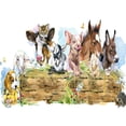thumbnail image 1 of Taladro Pintura Diamante (DE5529) Animal Paradise Kits de mosaico de imagen de cuentas de bricolaje completo 30x40cm Hugtrwg Para estrenar, 1 of 1