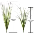 thumbnail image 3 of 6PCS Artificial Grass Plant, Shrubs Wheat Grass, Greenery Stems Fake Weed for Room Indoor Home Decor, Tall Grass Plants for Outdoor Decor, 3 of 10