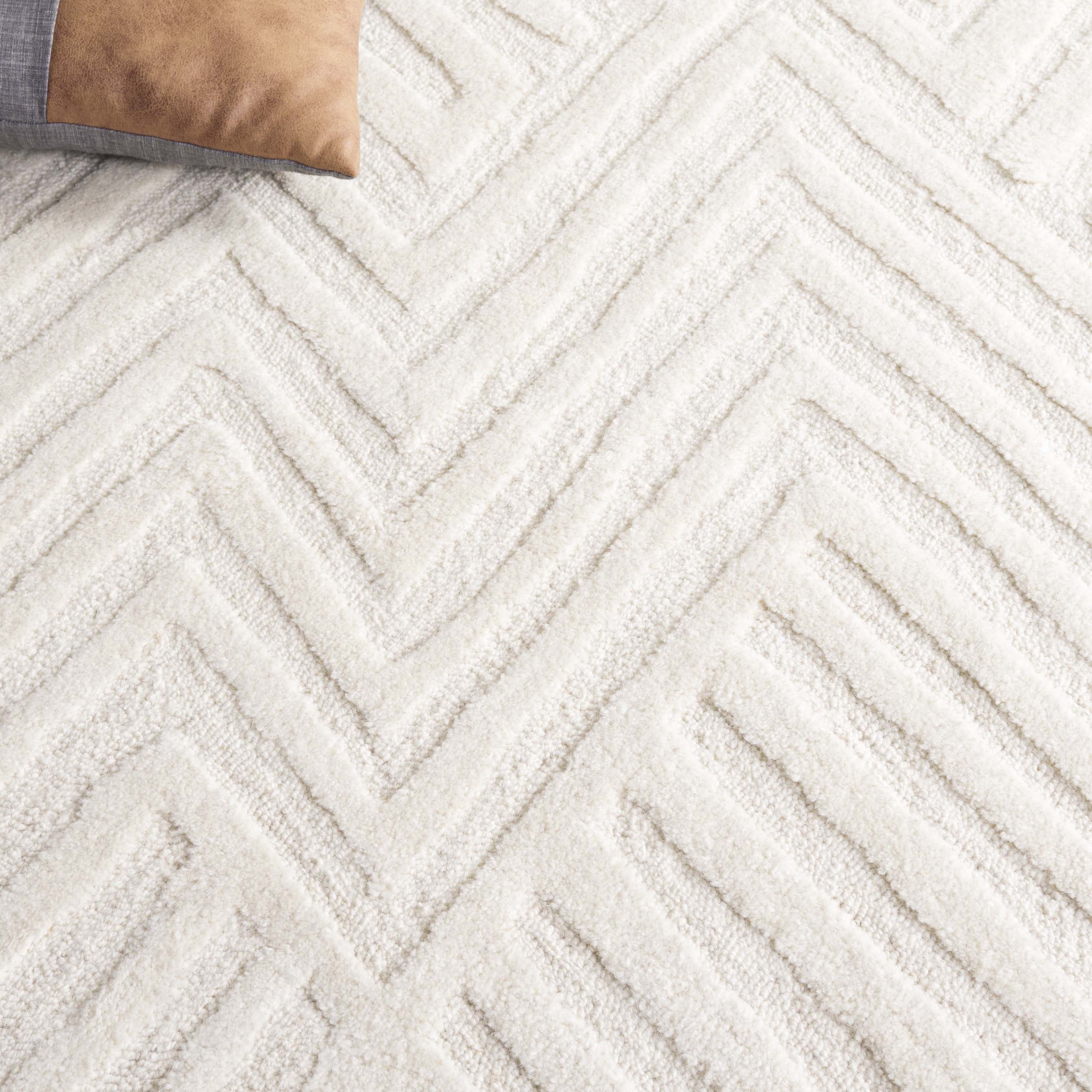 Safavieh Mykonos Evren Diamond Area Rug, Ivory, 6' x 6' Square