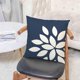 thumbnail image 3 of Throw Pillow Covers,Decorative Boho Throw Pillow Covers Printed Geometry Throw Pillow Covers Set of 4 Linen Square Cushion Covers Pillow Case for Room, 3 of 4