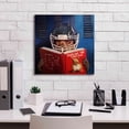 thumbnail image 5 of Epic Graffiti 'Game Plan No. 2' by Lucia Heffernan, Canvas Wall Art, 18"x18", 5 of 8