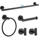 thumbnail image 1 of Juego de Accesorios de Baño 5 Piezas  Toallero Barra Extra Largo 60 cm + Anillo + Portarrollos + 2 Ganchos  Acero Inoxidable 304, Montaje en Pared (5, Plata cepillada), 1 of 8