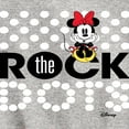 thumbnail image 3 of Disney - Mickey & Friends - Minnie Mouse - Rock the Dots - Toddler And Youth Crewneck Fleece Sweatshirt, 3 of 5