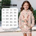 thumbnail image 7 of Xoenoiee Rabbit Bunny Rose Daisy Print Long Hoodies for Kids Graphic Hooded Sweatshirt for Girls Easter Long Sleeve Hoodie Dress Workout Casual Fall Tops Pullover with Kangaroo Pocket, 13-14 Years, 7 of 7