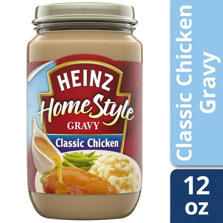 (2 pack) Heinz Home-Style Classic Chicken Gravy, 12 oz