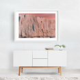 thumbnail image 2 of Wall of Ice at Sunset - Greenland Photography Sunset Nature Winter Scenic Landscape Pastel White Framed Wall Art Print 20 x 30 inches, 2 of 3