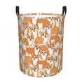 thumbnail image 1 of Fotbe Corgi Animal Cesto de Ropa con Asas, Cesto Impermeable de Gran Capacidad, Bolsa de Lavado para Dormitorio, Cesto de Ropa con Ruedas y Asas-Medium, 1 of 6