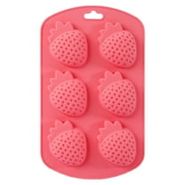 ZCSKFIN Watermelon, Strawberry, Lemon and Pineapple Shaped Molds for Gummy and Ice Cubes, Reusable Candy and Cake Decor Baking Tools, Fun Shapes for DIY Desserts and Party Treats