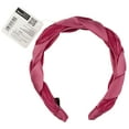 thumbnail image 6 of The Home Edit Braided Satin Headband, Bright Pink, 6 of 9