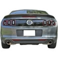 thumbnail image 2 of Ikon Motorsports Compatible with 10-14 Mustang GT V6 GT500 Style Trunk Spoiler Painted # UJ Sterling Gray, 2 of 7