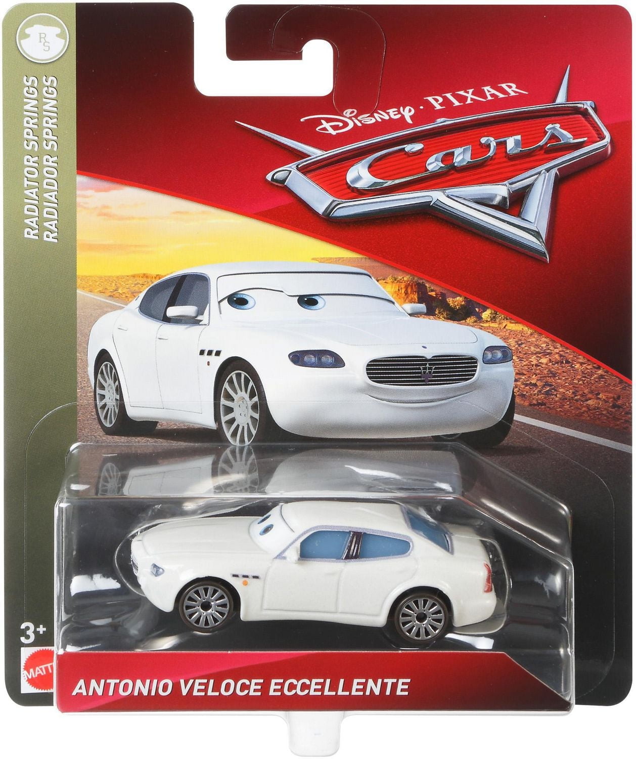 Disney Pixar Cars Antonio Veloce Eccellente