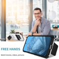 thumbnail image 3 of KOMI Compatible with Google Pixel 9/Pixel 9 Pro Case, Built in Slide Camera Lens Cover, Invisible Kickstand,Shockproof Full Body Protective Phone Cover (White), 3 of 5