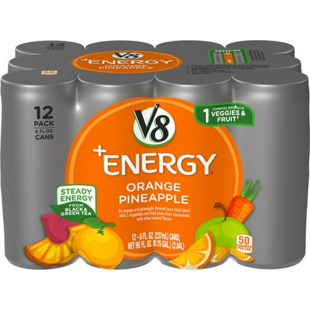 V8 Energy Pomegranate Blueberry Flavored Vegetable Fruit Juice 6pk Hy Vee Aisles Online Grocery Shopping