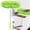 Green, variant on Feather Duster with Extension Pole, Washable Microfiber Duster for Cleaning, Flexible Cobweb Duster with Telescoping Handle for Ceiling Fans, Spider Webs, Furniture and Blinds