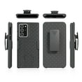 thumbnail image 2 of For Samsung Galaxy Note 20 Ultra Belt Clip Holster Case, Swivel Locking Belt Clip [Kickstand]Phone Case Cover - Black, 2 of 3