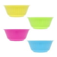 thumbnail image 4 of Mainstays Assorted Colour Plastic Bowl Set, 4pc, 4 of 6