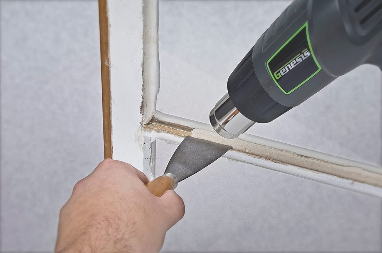 Genesis 1500W 12.5 Amp Heat Gun with Accessory Tips