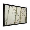 thumbnail image 4 of Designart "Serenity With Green And Beige Minimalism Bamboo" Bamboo Picture Framed Canvas Art Print, 4 of 5