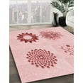 thumbnail image 2 of Ahgly Company Indoor Rectangle Patterned Light Rose Pink Area Rugs, 8' x 10', 2 of 6