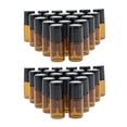 thumbnail image 1 of 40 piezas, botella de de rodillo de perfume de recargable vacía, frascos, envase de aceite esencial, 1 of 5