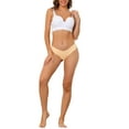 thumbnail image 2 of NOMADIC NOOK Women's Invisible Hipster Underwear V-Shape Waist Stretch Bikini 5 Packs, 2 of 4