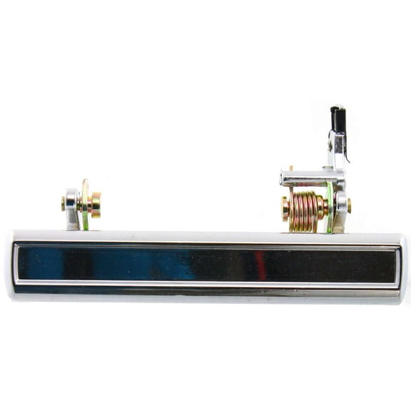 Exterior Door Handle Compatible with 1971-1976 Chevrolet Impala Front, Driver Side Chrome