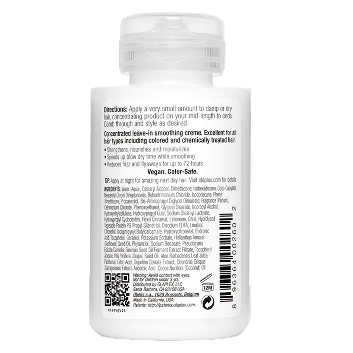 Olaplex No 6 Bond Smoother Leave in Styling Treatment for All Hair Type Pack of 2, 3.3 oz