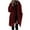 Wine, variant on Tawop Women's Jackets Under 10 Pockets Outwear Long Sleeve Fuzzy Women Jacket Fashion Winter