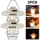 thumbnail image 1 of 2 luces LED de camping, regulable, retro, con gancho para equipo de exterior (blanca), 1 of 8