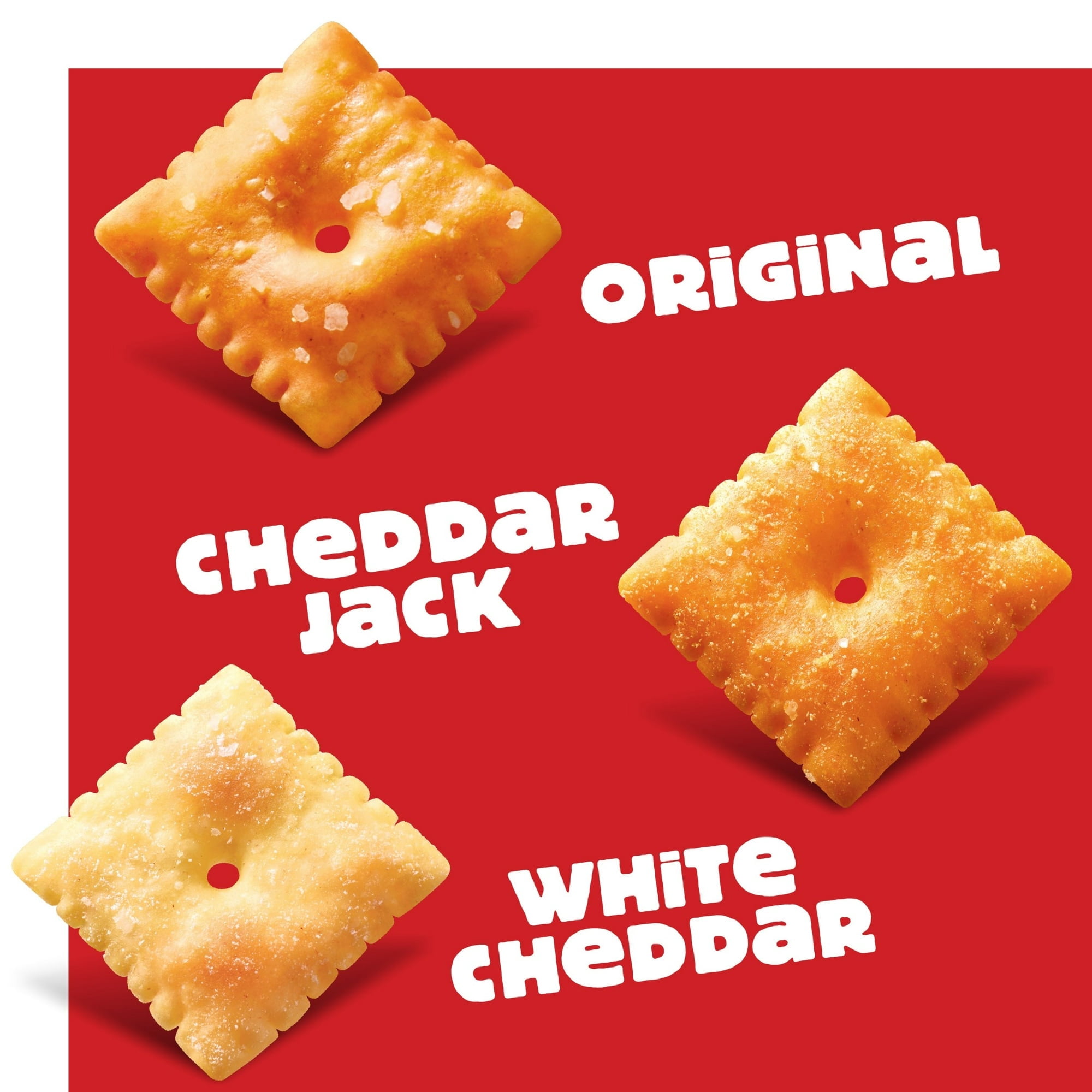 ( 3 Pack ) Cheez-It Variety Pack Baked Snack Crackers, Lunch Snacks, 10 Count