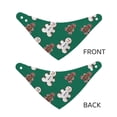 thumbnail image 6 of Kll Gingerbread Snowman Cookies Dog Bandanas,Triangle Reversible Pet Scarf For Small Medium Large And Extra Large Dogs-Medium, 6 of 7