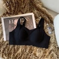 thumbnail image 5 of Hrsba Womens Plus Size Bra,Women's Sexy Bra-thin Cup No Steel RingUnderwear Gathered Sleep Bra,Womens Casual Summer Bra,Womens Bra, 5 of 5