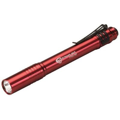 Stylus Pro LED Flashlights, 2 AAA, 24 lumens, Red