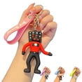 thumbnail image 4 of Skibidi Toilet Keychain Soft Rubber Keyring Figure Pendant Decoration For Car Key Backpack, 4 of 9