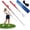 Red, variant on Telescopic Club, Retractable Golf Swing Training Aid, Golf Grip Trainer with Arm Band for Golfers, Tempo Stick Golf Swing Trainer for Indoor and Outdoor Practice