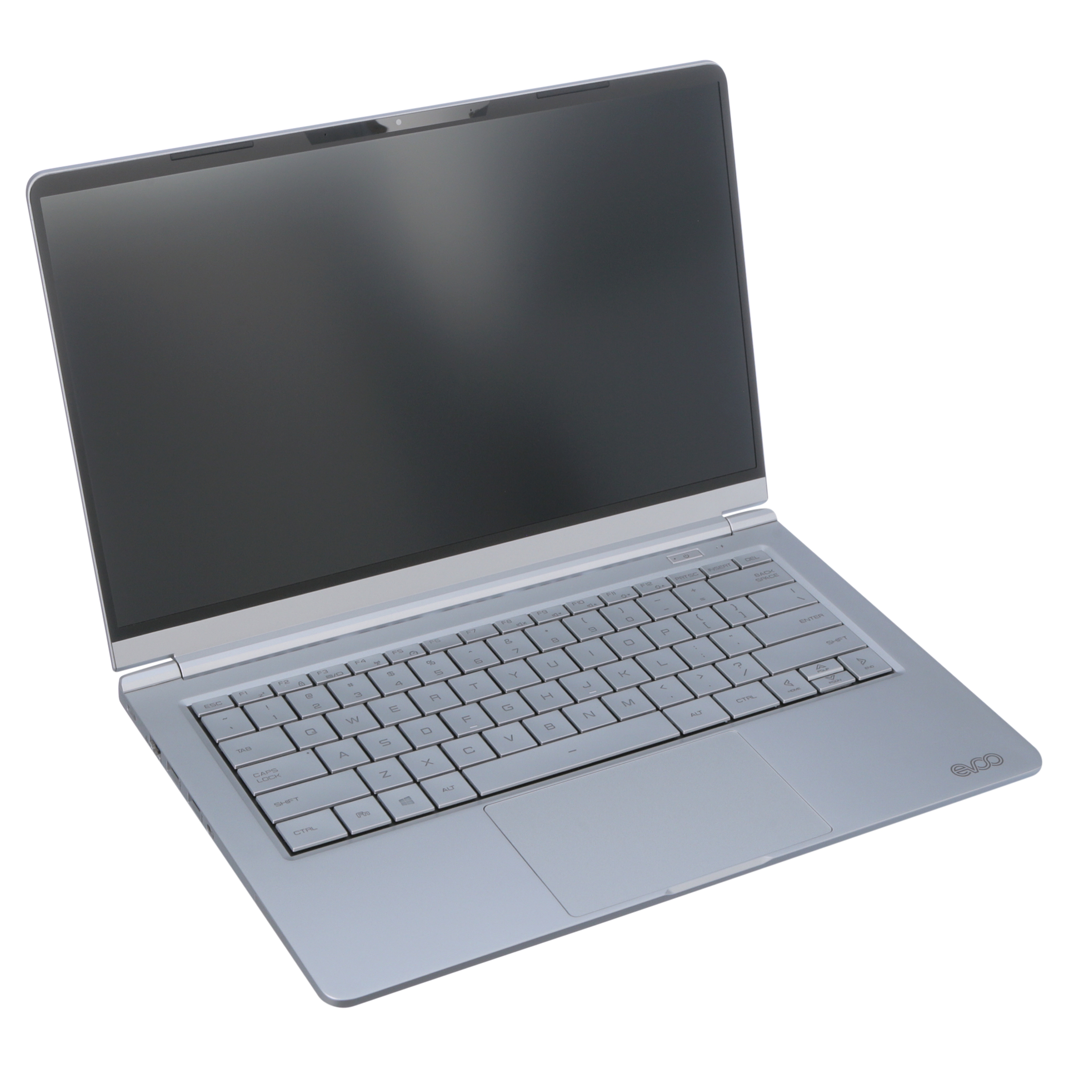 EVOO 14.1” Ultra Slim Notebook - Elite Series, FHD Display, AMD Ryzen 5 3500U Processor with Radeon Vega 8 Graphics, 8GB RAM, 256GB SSD, HD Webcam, Windows 10 Home, Silver - image 5 of 9