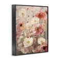 thumbnail image 4 of Stupell Industries Blush Floral Pattern Botanical & Floral Painting Black Framed Art Print Wall Art, 16 x 20, 4 of 10
