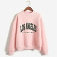 thumbnail image 2 of MEZZALL Women Sweatshirts Letter Printed Long Sleeve Autumn Winter Crewneck Pullover Basic Daily Outdoor Vacation Travel Tops, 2 of 5