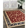 thumbnail image 2 of Ahgly Company Indoor Rectangle Traditional Saffron Red Persian Area Rugs, 7' x 9', 2 of 6