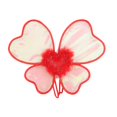thumbnail image 2 of Alas de mariposa para niñas, accesorios de disfraz para carnaval, día de San Valentín Organza con ribete, 2 of 9