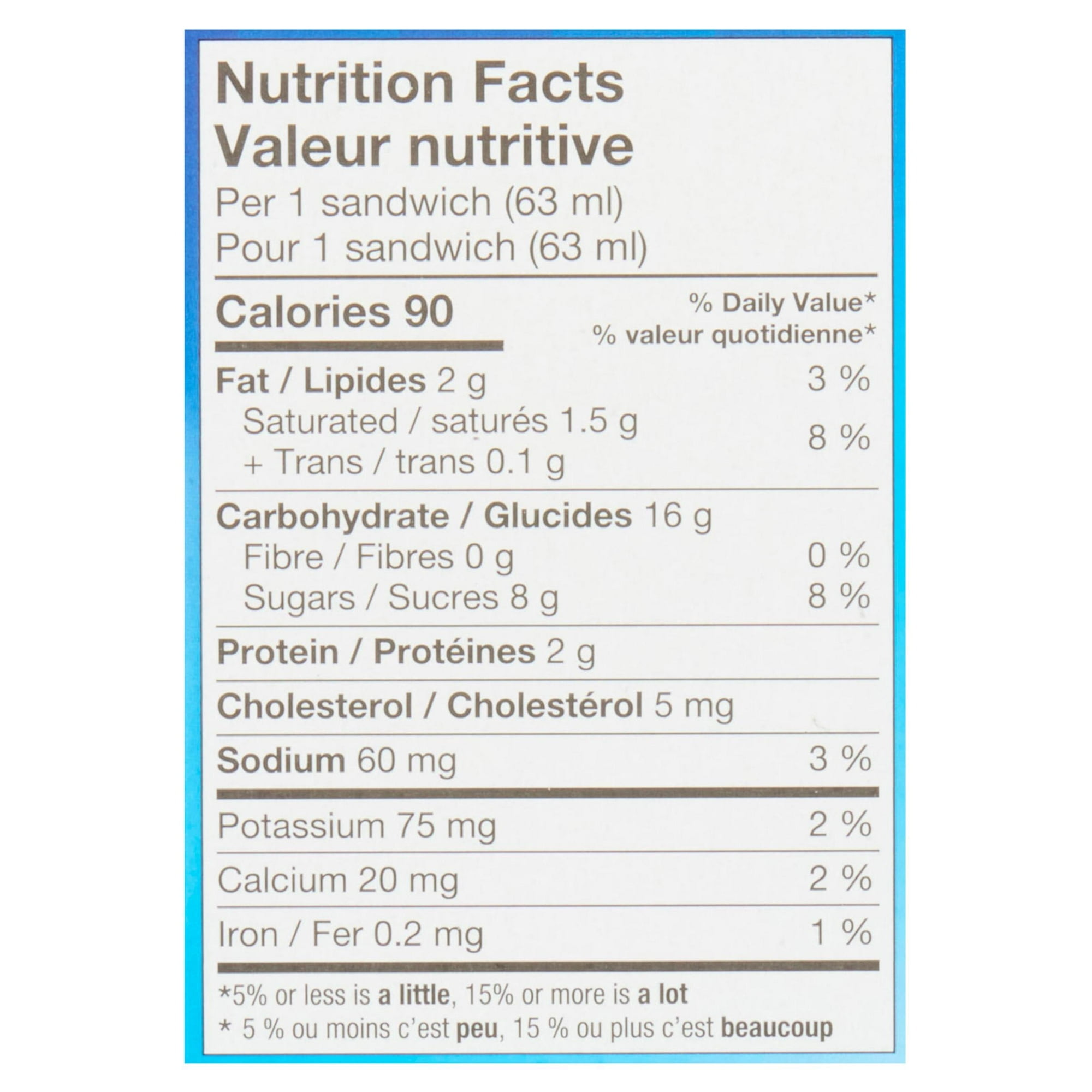 Sandwichs à la vanille PARLOUR Minis 12 x 60 ml