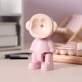 thumbnail image 2 of Cute 3D Monkey LED Night Lights, Pet Monkey Desk Lamps Kawaii Animal Table Lamps Battery Operated Decorative Lamps,Soft Warm Eye-Friendly Glow Cordless Portable Cool to Touch,Pink,10x6x5cm, 2 of 9