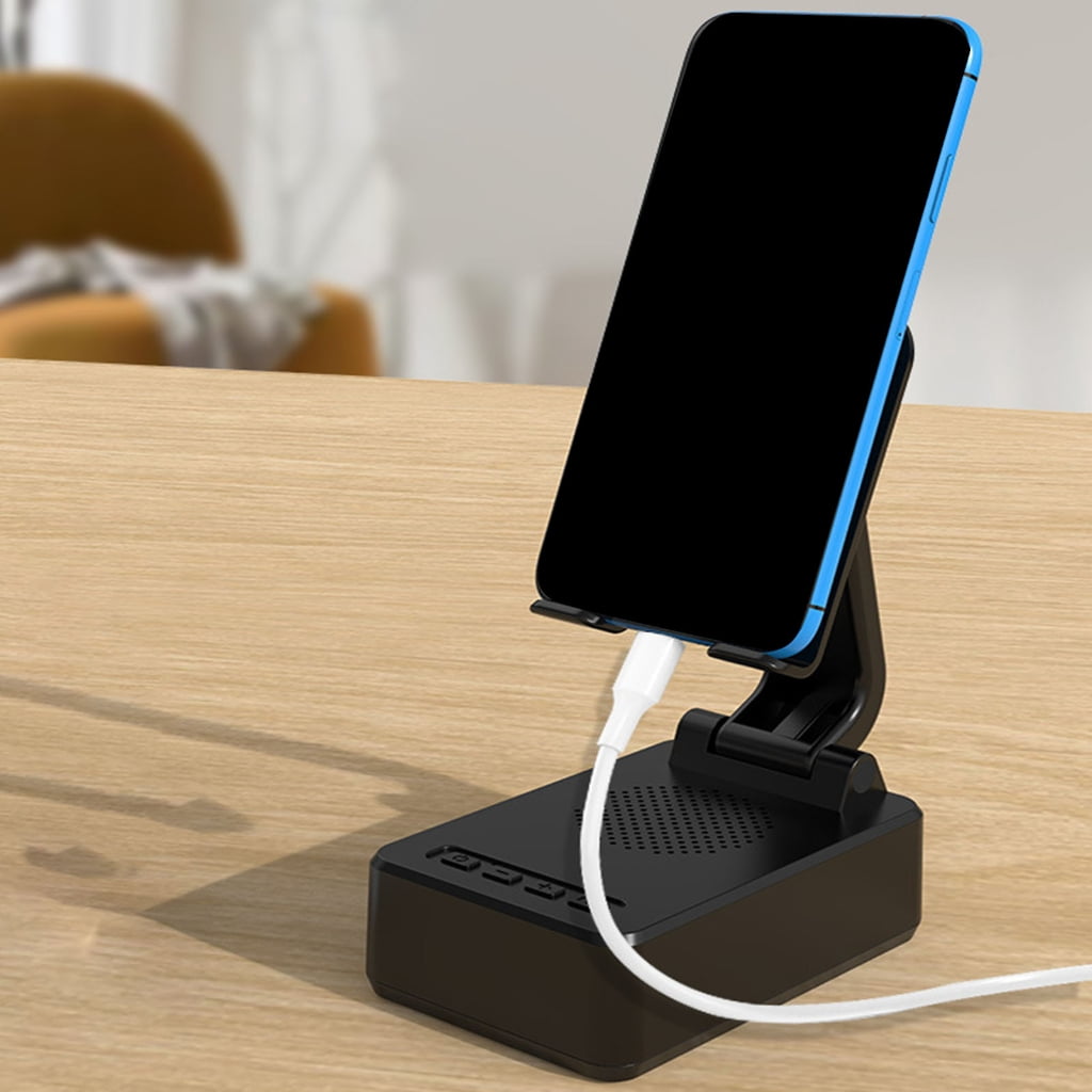 WINDLAND Foldable Phone Stand Speaker Surround Sound Rotation Stable Base for Phones Video Watch Home Outdoor Travel