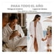 thumbnail image 5 of Bata de Baño Suave, Absorbente y de Secado Rápido, Unisex Real Textil (Blanco, Unitalla), 5 of 9