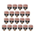 Stri 20Pcs Replacement Pool Cue Tips Billiard Cue Tips Screw Cue Stick