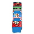 thumbnail image 2 of Super Mario Men's Casual Crew Socks, 6-Pack, Size 8-12, 2 of 11